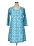Kaeli Smith Blue Casual Dress Size XL - photo 1