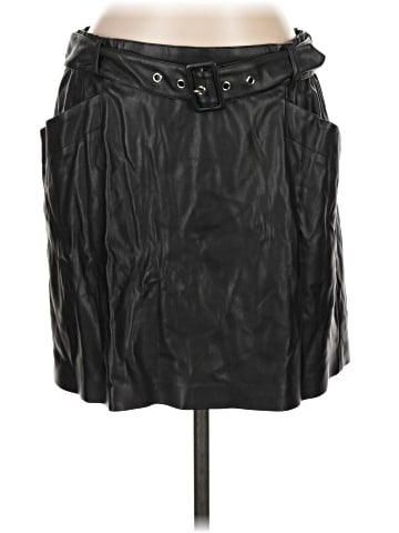 Laundry by Shelli Segal Faux Leather Skirt (view 1)