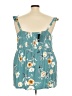 Torrid Teal Tank Top Size 5X Plus (5) - photo 2