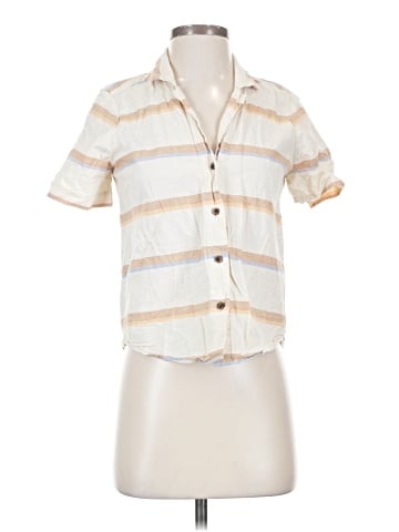Madewell Camp Shirt in Stripe (view 1)