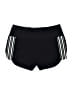 Athleta Stripes Black Athletic Shorts Size 6 - photo 1