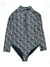 Shoshanna Paisley Blue Wetsuit Size 10 - photo 1