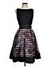 db established 1962 100% Polyester Graphic Black Cocktail Dress Size 6 - photo 1