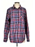 ExOfficio Plaid Red Blue Long Sleeve Blouse Size L - photo 1