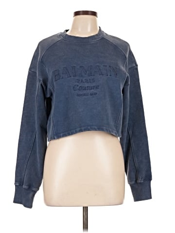 Balmain Embroidered logo sweatshirt (view 1)