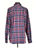 ExOfficio Plaid Red Blue Long Sleeve Blouse Size L - photo 2