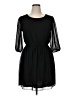 En Focus Studio Solid Black Casual Dress Size 14 - photo 1