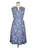 Talbots Paisley Blue Cocktail Dress Size XL Petite - photo 1