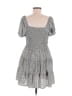 tullabee 100% Polyester Hearts Gray Casual Dress Size M - photo 2