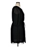 En Focus Studio Solid Black Casual Dress Size 14 - photo 4