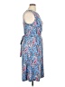 Talbots Paisley Blue Cocktail Dress Size XL Petite - photo 4