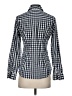Vineyard Vines 100% Cotton Checkered-gingham Blue Long Sleeve Button-Down Shirt Size 0 - photo 2