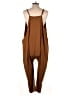 Unbranded Solid Brown Jumpsuit Size 2X - photo 2