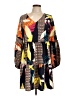 Unbranded Print Black Casual Dress Size L - photo 1