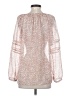 TWO by Vince Camuto 100% Polyester Pink 3/4 Sleeve Blouse Size S - photo 2