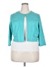Perceptions Teal Cardigan Size 18 - photo 1