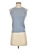 Vanity Blue Sleeveless Top Size S - photo 1