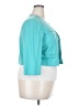 Perceptions Teal Cardigan Size 18 - photo 4