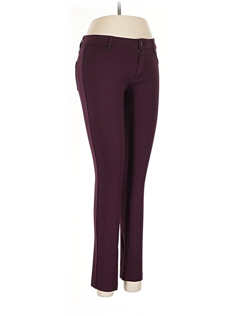 Pre-owned Active Usa Dress Pants In Burgundy