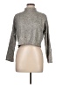 Billy Reid Metallic Gray Turtleneck Sweater Size L - photo 1