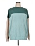 Dokotoo Color Block Teal Pullover Sweater Size XL - photo 1