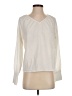 Calvin Klein 100% Polyester Ivory Long Sleeve Blouse Size XS - photo 1