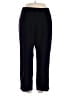 Attitudes by Renee Solid Black Casual Pants Size 1X (petite) - photo 1