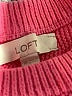 Ann Taylor LOFT Solid Pink Pullover Sweater Size XS - photo 7