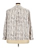 Carolina Belle 100% Polyester Ivory Long Sleeve Blouse Size 3X - photo 2