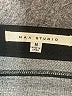 Max Studio Chevron-herringbone Gray Casual Skirt Size M - photo 4