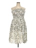 Unbranded 100% Polyester Animal Print Ivory Cocktail Dress Size XXL - photo 1