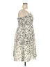 Unbranded 100% Polyester Animal Print Ivory Cocktail Dress Size XXL - photo 4