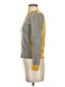 Banana Republic Factory Store 100% Wool Color Block Gray Wool Pullover Sweater Size S - photo 5