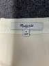 Madewell Solid Ivory Wool Skirt Size 4 - photo 4