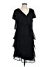 Patra 100% Polyester Black Cocktail Dress Size 14 - photo 1
