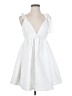 Lulus 100% Polyester White Cocktail Dress Size S - photo 1