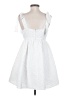 Lulus 100% Polyester White Cocktail Dress Size S - photo 2