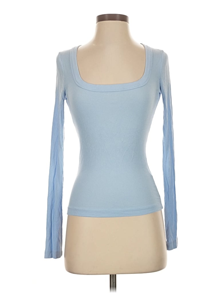 Pre-owned Cotton On 3/4 Sleeve T-shirt In Blue