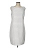 AGB Polka Dots White Cocktail Dress Size 12 - photo 1