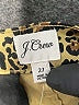 J.Crew Animal Print Tan Gold Jeans Size 27 waist - photo 7