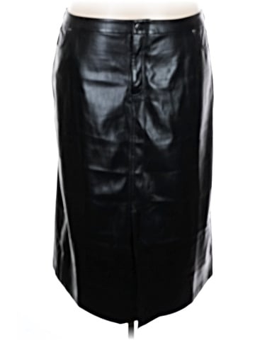 Colleen Lopez Faux Leather Skirt (view 1)