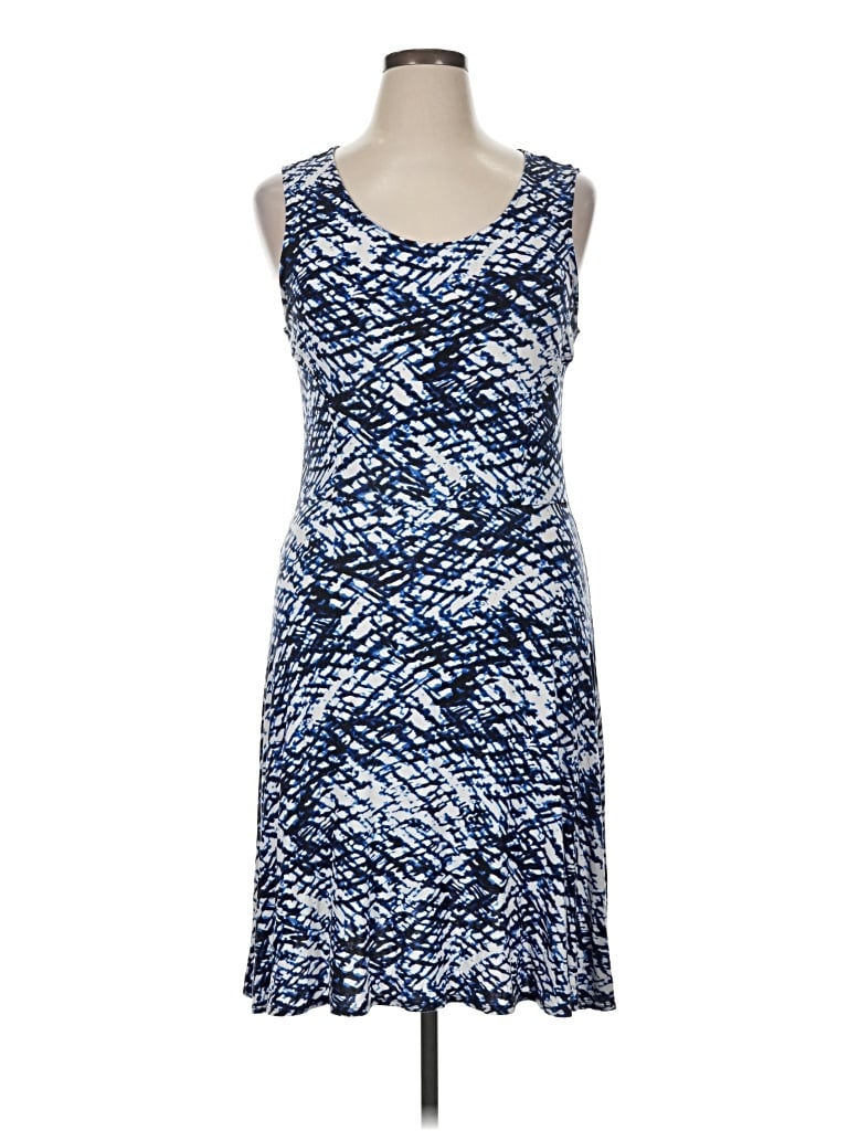 Pre-owned A.n.a. A New Approach Cocktail Dress In Blue