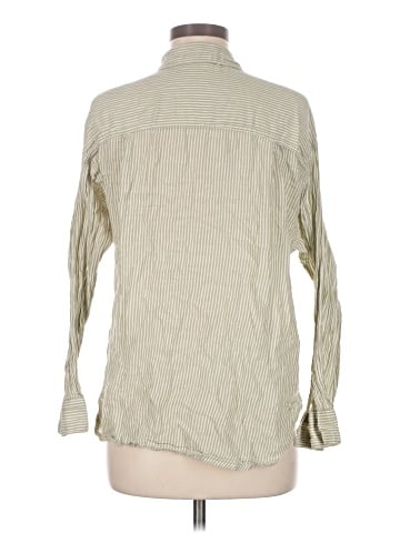 Stradivarius Long Sleeve Button-Down Shirt (view 2)
