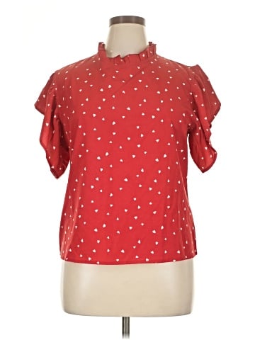 Shein Short Sleeve Blouse (view 1)