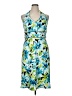 AGB Tropical Blue Cocktail Dress Size 14 - photo 1