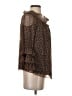 CeCe 100% Polyester Brown 3/4 Sleeve Blouse Size XS - photo 4