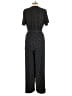 Max Studio 100% Polyester Polka Dots Black Jumpsuit Size L - photo 2