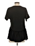 Shein 100% Polyester Black Short Sleeve Top Size XS - photo 2