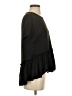 Shein 100% Polyester Black Short Sleeve Top Size XS - photo 4