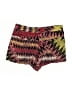 French Connection 100% Viscose Print Red Shorts Size 4 - photo 2